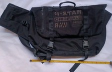 Bolsa carteiro G-Star jeans cru Higgins renda preta /50 comprar usado  Enviando para Brazil