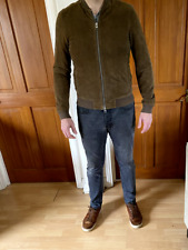 Jaqueta Bombardeiro All Saints Masculina Arsenal Marrom Camurça Tamanho P *RARA* comprar usado  Enviando para Brazil