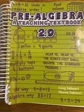 Teaching textbooks pre for sale  Rochester