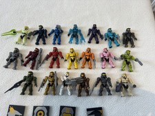 Mega Bloks Halo Spartan Tribute Pack edição especial 20 mini figuras conjunto 95720 comprar usado  Enviando para Brazil
