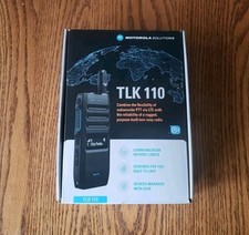 Rádio bidirecional Motorola WAVE TLK 110 com bateria, carregador USB HK2183A - NOVO comprar usado  Enviando para Brazil