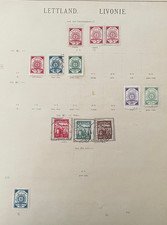 Lettland litauen briefmarken gebraucht kaufen  Rosenheim
