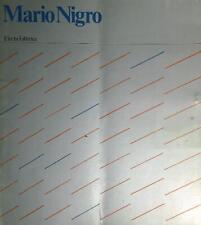 Mario nigro aa.vv. usato  Italia