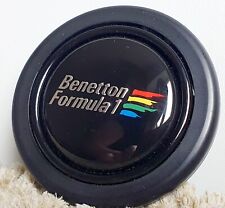 MOMO Benetton Arlequim F1 Fórmula 1 botão buzina de volante botão buzina RARO, usado comprar usado  Enviando para Brazil