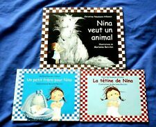 Lot livres nina d'occasion  Tassin-la-Demi-Lune