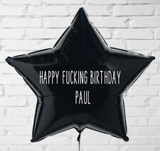 Personalised rude birthday for sale  EXETER