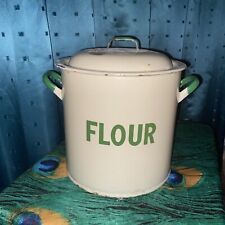 Vintage large enamel for sale  CONGLETON