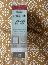 Dunelm sheer window for sale  PETERBOROUGH