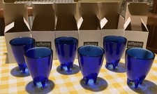 Bicchieri blu effetre usato  Zocca