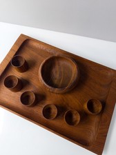 Dänemark teak servierset gebraucht kaufen  Vallendar