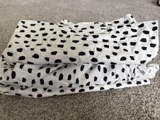 Conjunto de lençóis West Elm para berço infantil Pottery Barn pinceladas preto branco  comprar usado  Enviando para Brazil