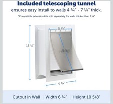 White petsafe wall for sale  Dallas