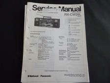 Original Service Manual Panasonic RX-CW26L comprar usado  Enviando para Brazil