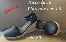 Scarpe con zeppa usato  Siena