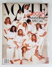 1992 Vogue USA Edition Magazine 100th Anniversary Issue No Mailing Address comprar usado  Enviando para Brazil