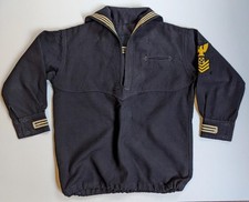 Usado, CAMISA TÚNICA VINTAGE DE LÃ INFANTIL s US NAVY MARINHEIRO UNIFORME PULL comprar usado  Enviando para Brazil