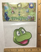 Vintage Frogger Atari Logotipo de Videogame Iron On Patch Novo no Pacote Sapo, usado comprar usado  Enviando para Brazil