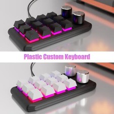 Teclado 12 teclas atalhos personalizados RGB teclas programáveis Bluetooth D2C1 comprar usado  Enviando para Brazil