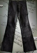 Lederhose enjoy schwarz gebraucht kaufen  Beelitz