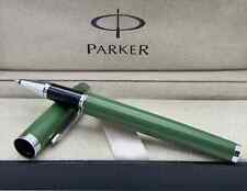 Excelente caneta esferográfica Parker IM Series cor verde + refil de tinta azul 0,5 mm comprar usado  Enviando para Brazil