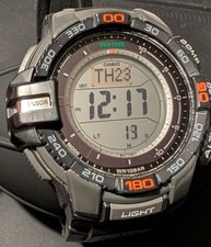 Relógio Casio ProTrek PRG270-1CR solar sensor triplo - Preto/cinza comprar usado Relógio Casio ProTrek PRG270-1CR solar sensor triplo - Preto/cinza comprar usado  Enviando para Brazil