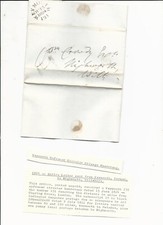 1824 entire letter for sale  KENILWORTH