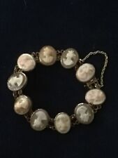 Vintage cameo bracelet for sale  EVESHAM