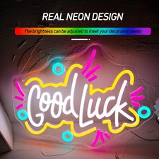 Goodluck neon sign for sale  Hopewell