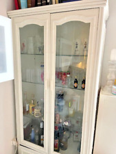 Vitrinenschrank weiß hochglan gebraucht kaufen  Köln
