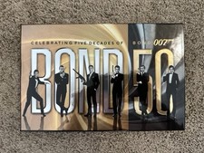 Bond 50: Celebrating Five Decades Of 007 (Blu-ray, 23-Disc Set) No Skyfall OOP comprar usado  Enviando para Brazil
