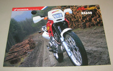 Brochure booklet honda d'occasion  Expédié en Belgium