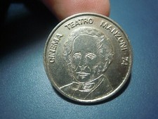 Gettone token cinema usato  Albenga
