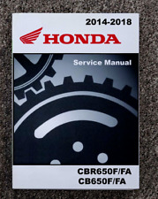 Manual de reparo de serviço de loja de motocicletas Honda CBR650F CBR650FA CB650F CB650FA 2018, usado comprar usado  Enviando para Brazil
