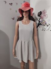 Robe blanche motif d'occasion Robe blanche motif d'occasion  Serres-Castet