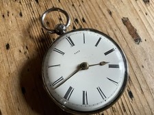 Spindeltaschenuhr silber arnol gebraucht kaufen  Loiching