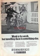 YAMAHA 'RS100 RS125' Motocicleta ADVERT #2: Impressão Original dos anos 1970: 672/152 comprar usado  Enviando para Brazil