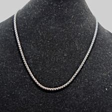 Colar de corrente David Yurman prata esterlina caixa - 22”, 34g comprar usado  Enviando para Brazil