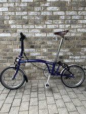 Brompton metallic purple d'occasion  Expédié en Belgium