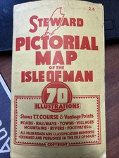 Steward pictorial map for sale  SOWERBY BRIDGE