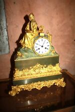 Gilded bronze clock d'occasion  Expédié en Belgium