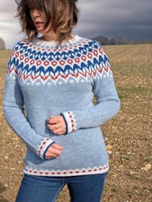 Pull islandais mains d'occasion  Sainte-Geneviève