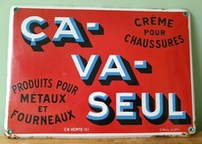 Plaque émaillée ancienne d'occasion  Châteauroux