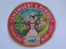 étiquette fromage camembert d'occasion  Tarnos