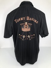 Usado, Camisa masculina de golfe TOMMY BAHAMA - bordada KING OF THE GREEN seda Md comprar usado  Enviando para Brazil