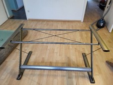 Metallschreibtisch glasplatte gebraucht kaufen  Bochum