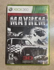 Mayhem em 3D (Xbox 360, 2011) Completo com Manual CIB 2 Pares de Óculos Testados comprar usado  Enviando para Brazil