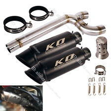 Deslizamento para Yamaha FZ6 FZ6N FZ6S sistema de exaustão 51mm tubo silenciador tubo de conexão média comprar usado  Enviando para Brazil