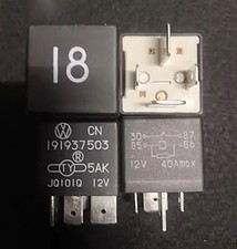 Unidade de controle de relé 1 peça 191937503 No.18 VW Audi 12V 40A 4 pinos comprar usado  Enviando para Brazil