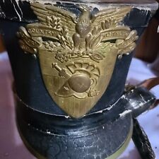 Chapéu cadete vintage West Point USMA - por volta de 1952. Belo emblema de latão, pluma. Usado. comprar usado  Enviando para Brazil