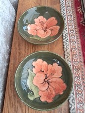 Two moorcroft dishes for sale  BOLTON